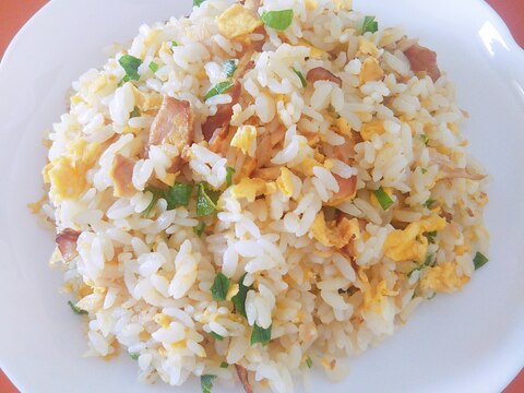 鶏チャーシューで☆炒飯